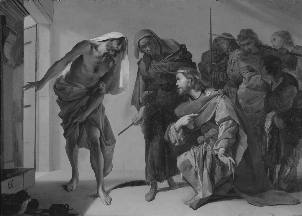 Bernardo Cavallino – The Shade of Samuel Invoked by Saul